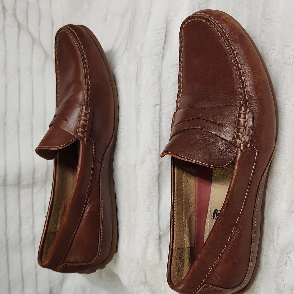 Florsheim Penny Loafer Driver Oval Moc Toe Comfort, Size 9.5